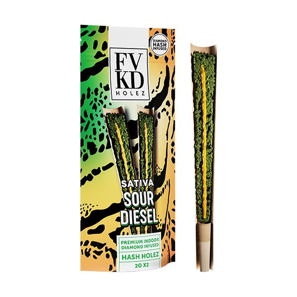 FVKD Diamond Infused Hash Holez Pre-Rolls | 2ct – Infinity's End