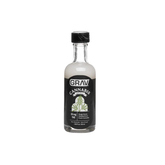 Grav Cannabis Spirit Black Label 50ml Bottle | 20mg