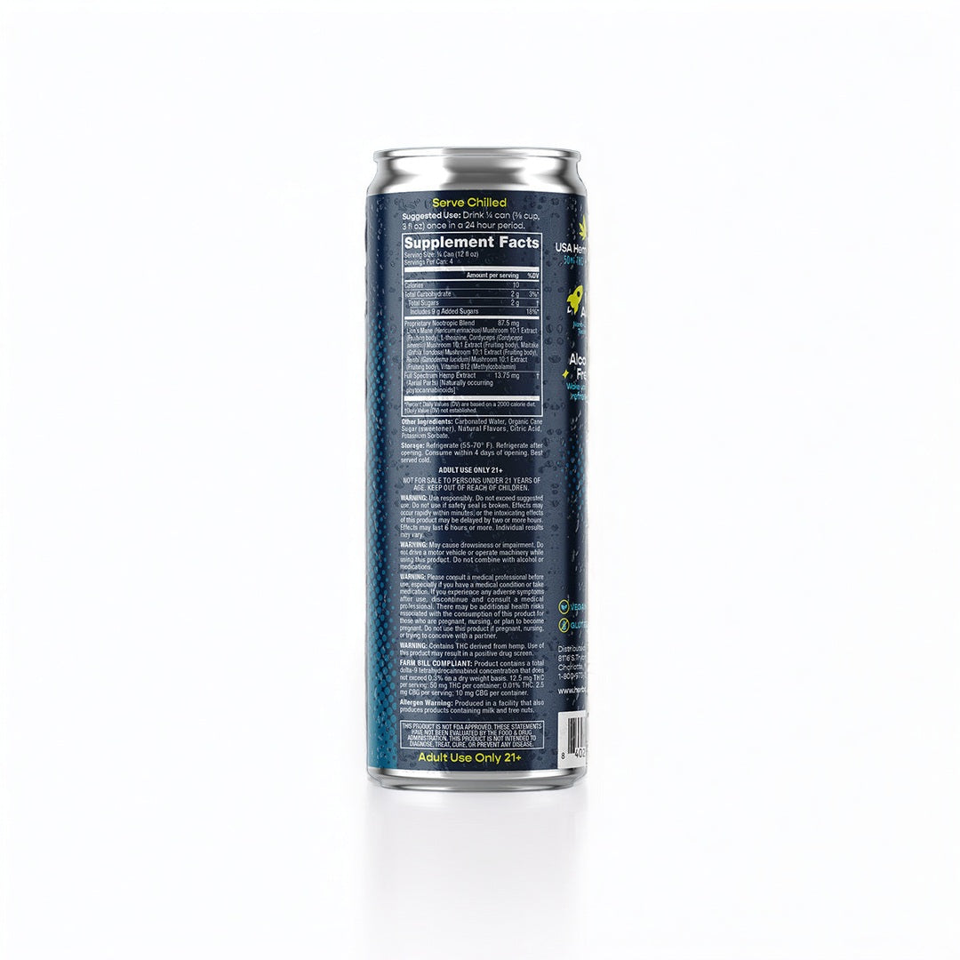 Herbal Oasis Delta 9 THC Seltzer | 50mg – Infinity's End