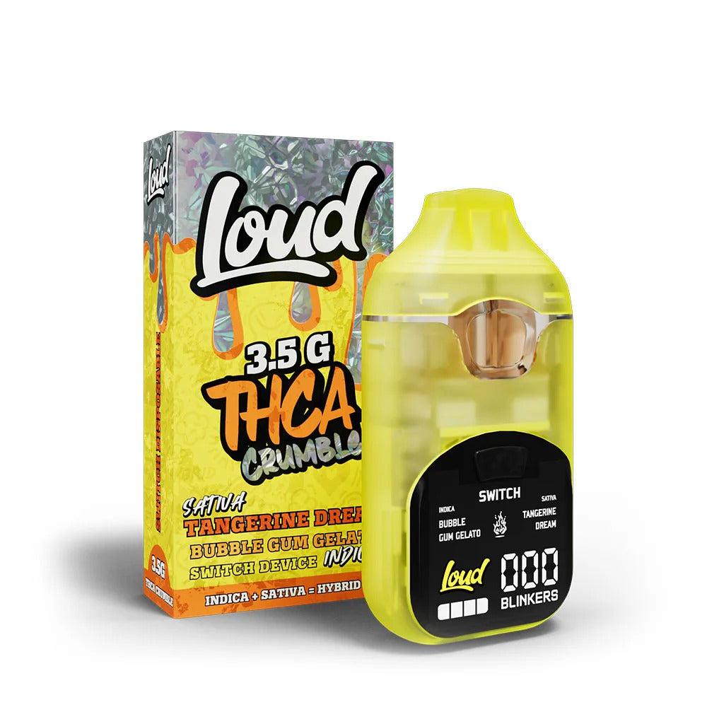 Loud THC-A Crumble Disposable Vape | 3.5g