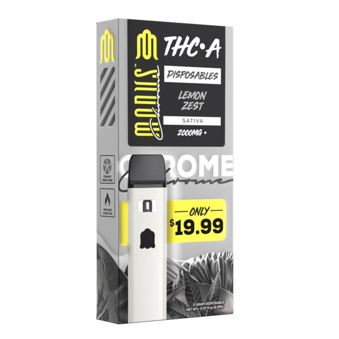 Modus Chrome THC-A Disposable Vape | 2g Infinity's End Modus Chrome THC-A Disposable Vape | 2g Infinity's End