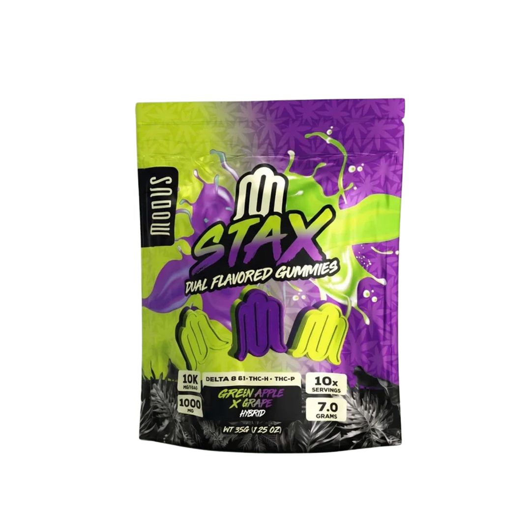 Modus Stax Dual Flavor Gummies | 10,000mg