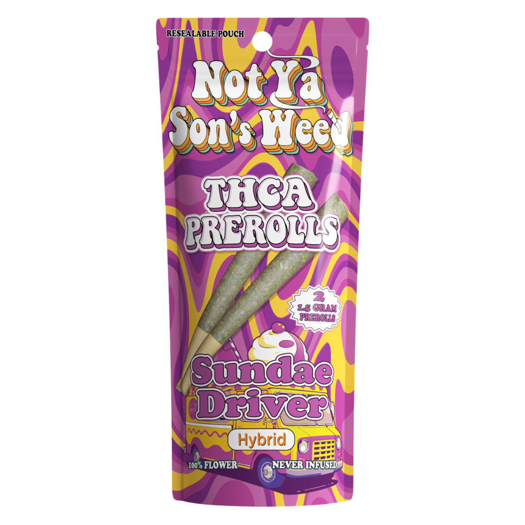 Not Ya Son's Weed THC-A Pre-Rolls | 2pk