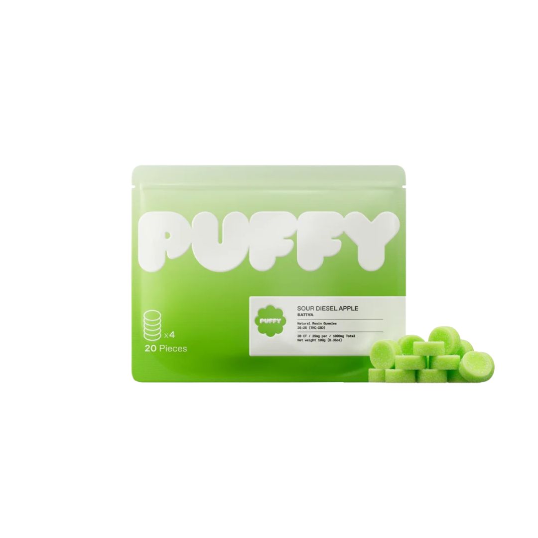 Puffy THC Gummies | 1,000mg
