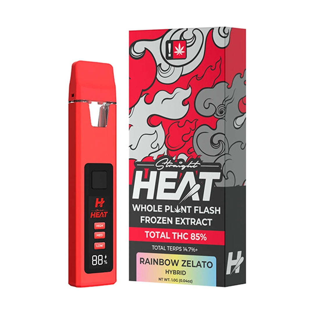 Straight Heat THC-A Disposable Vape | 1g