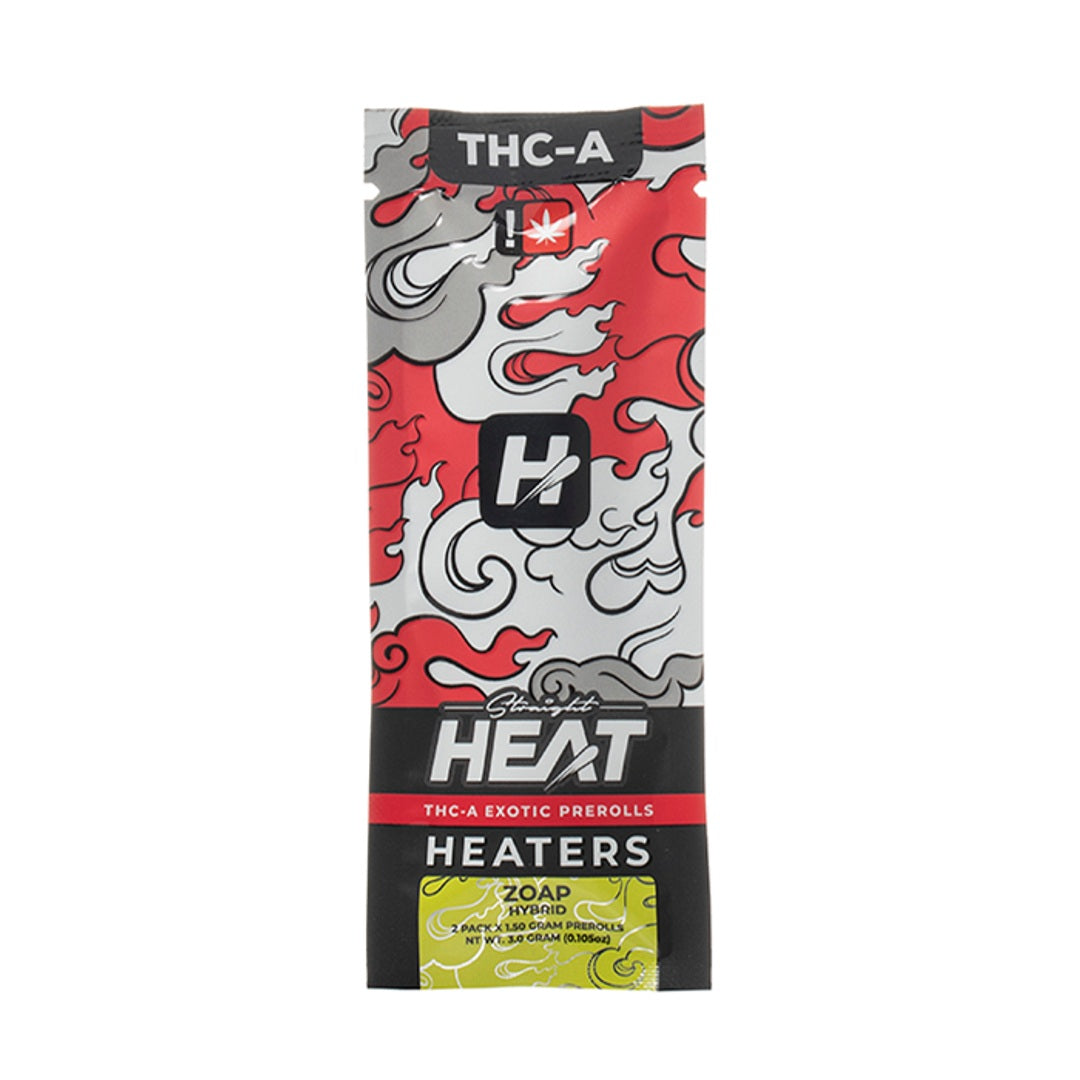 Straight Heat Heaters THC-A Diamonds Pre-Rolls | 2pk