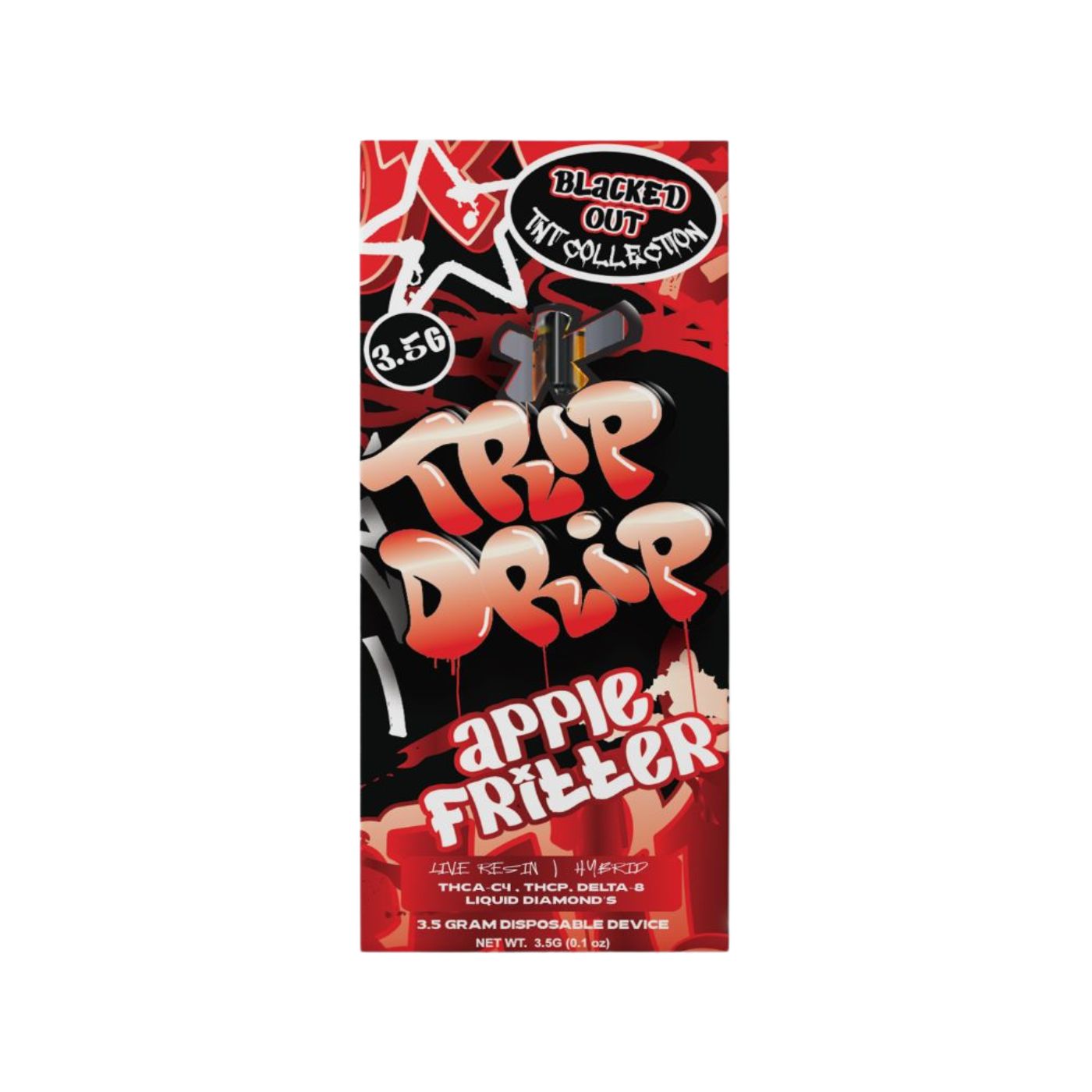 *Trip Drip Blacked Out Disposable Vape | 3.5g
