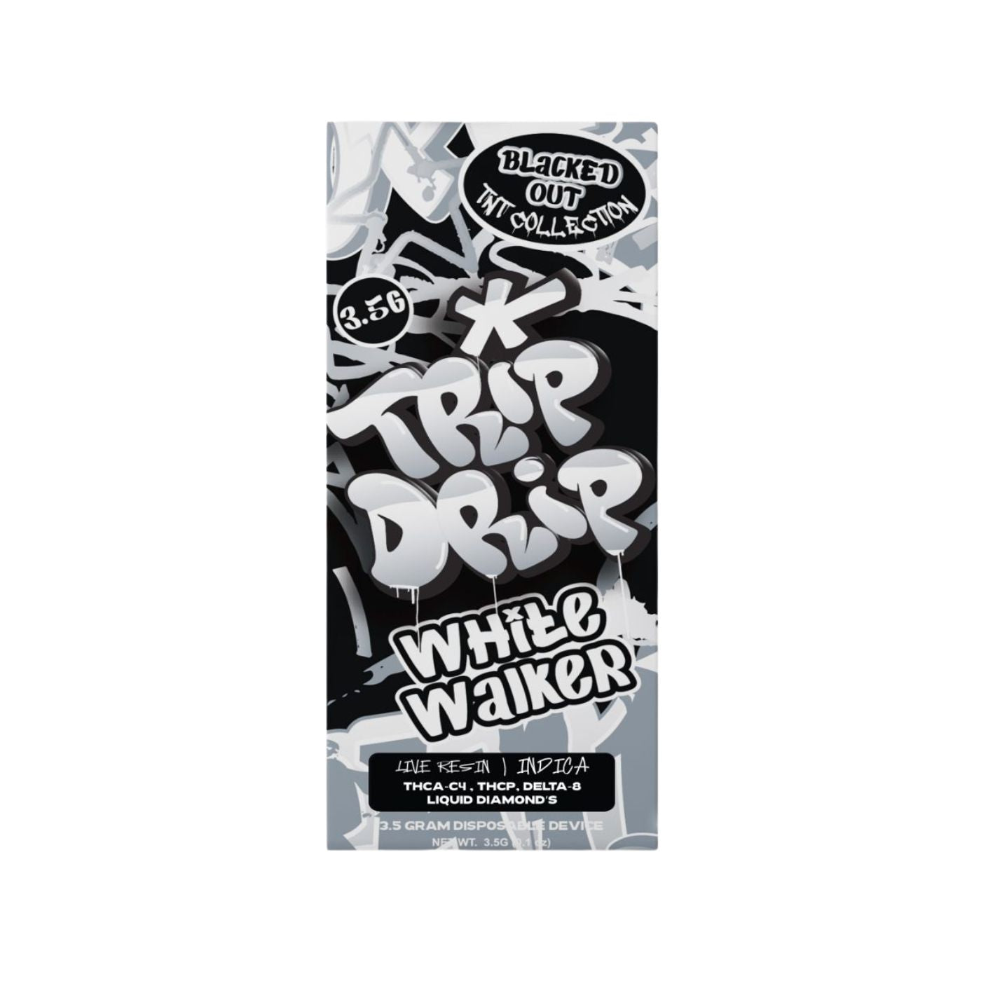 Trip Drip Blacked Out Disposable Vape | 3.5g