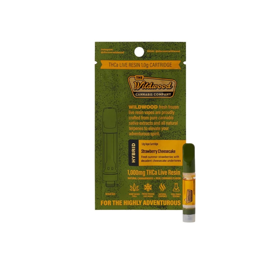 Wildwood THC-A Live Resin Cartridge | 1g