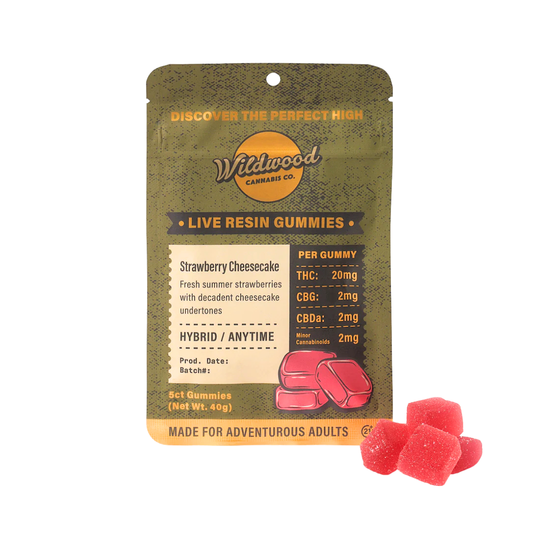 Wildwood THC Live Resin Gummies | 100mg