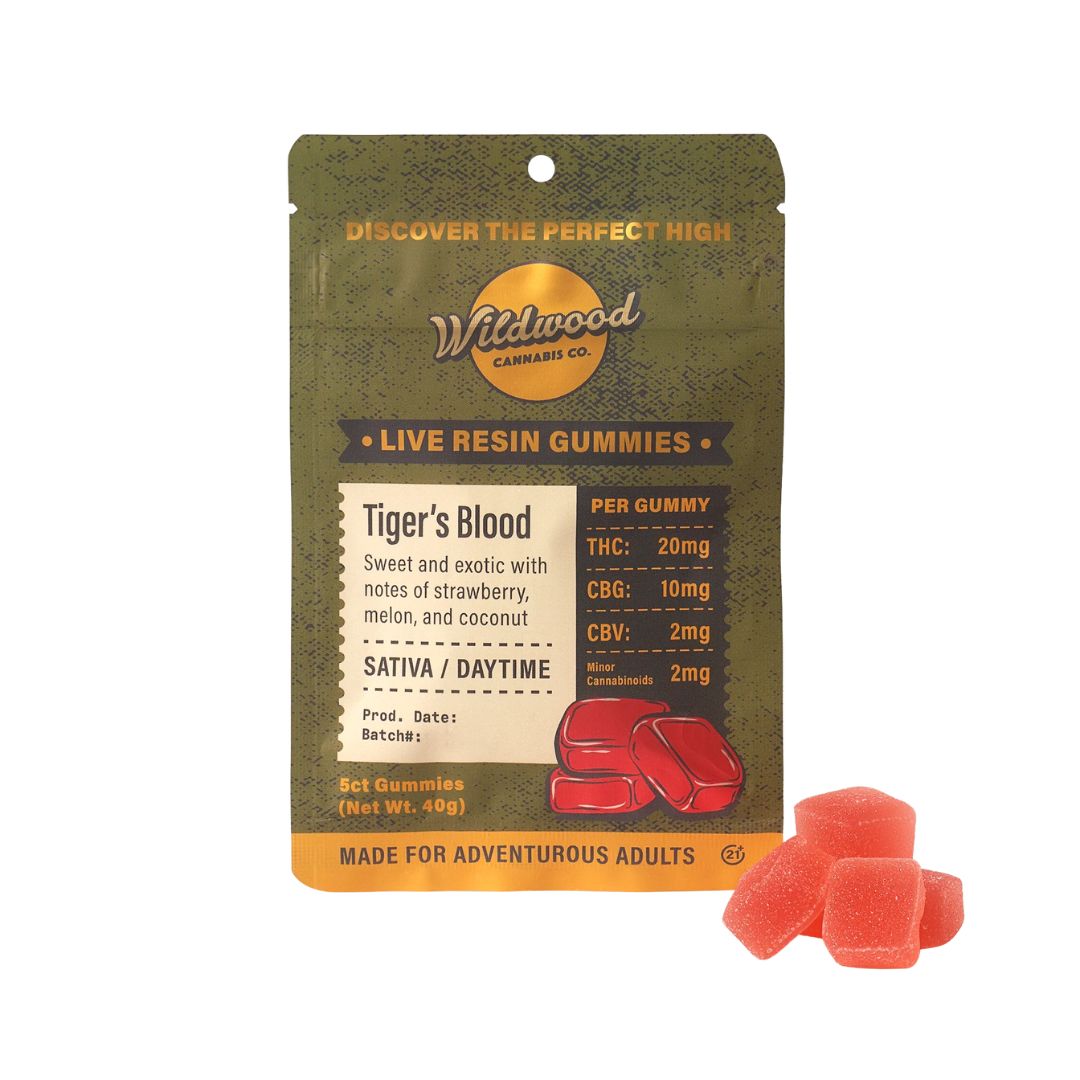 Wildwood THC Live Resin Gummies | 100mg