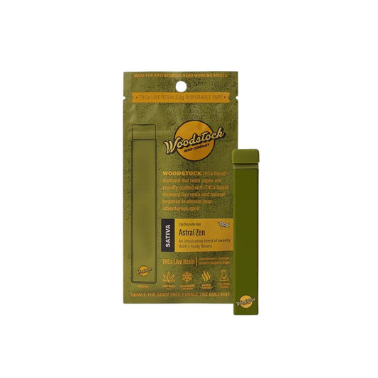 Woodstock THC-A Liquid Diamond Disposable Vape | 2g