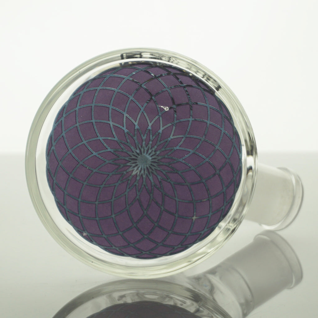 10" Nothing's Impossible Matrix Geo Water Pipe - Purple