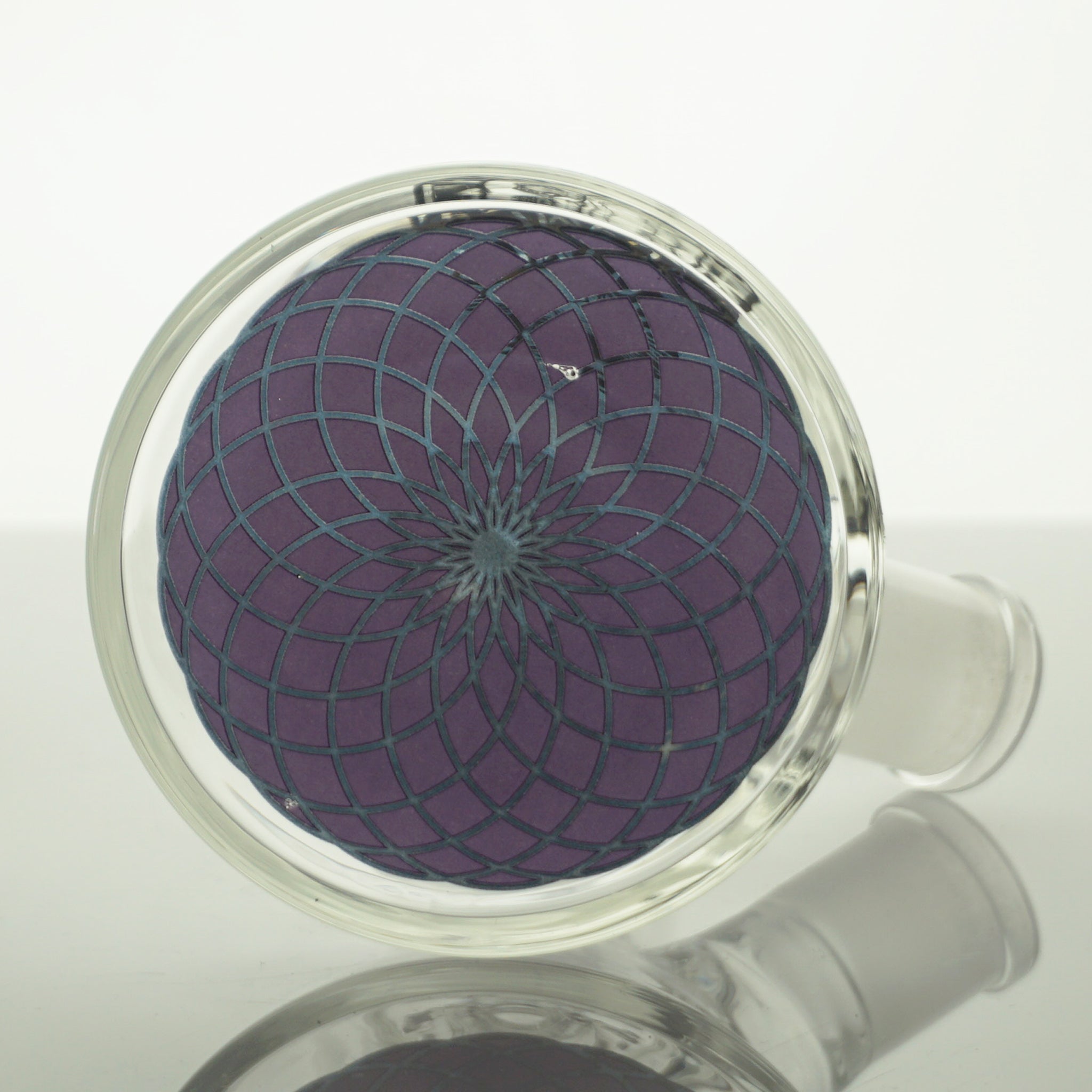 10" Nothing's Impossible Matrix Geo Water Pipe - Purple