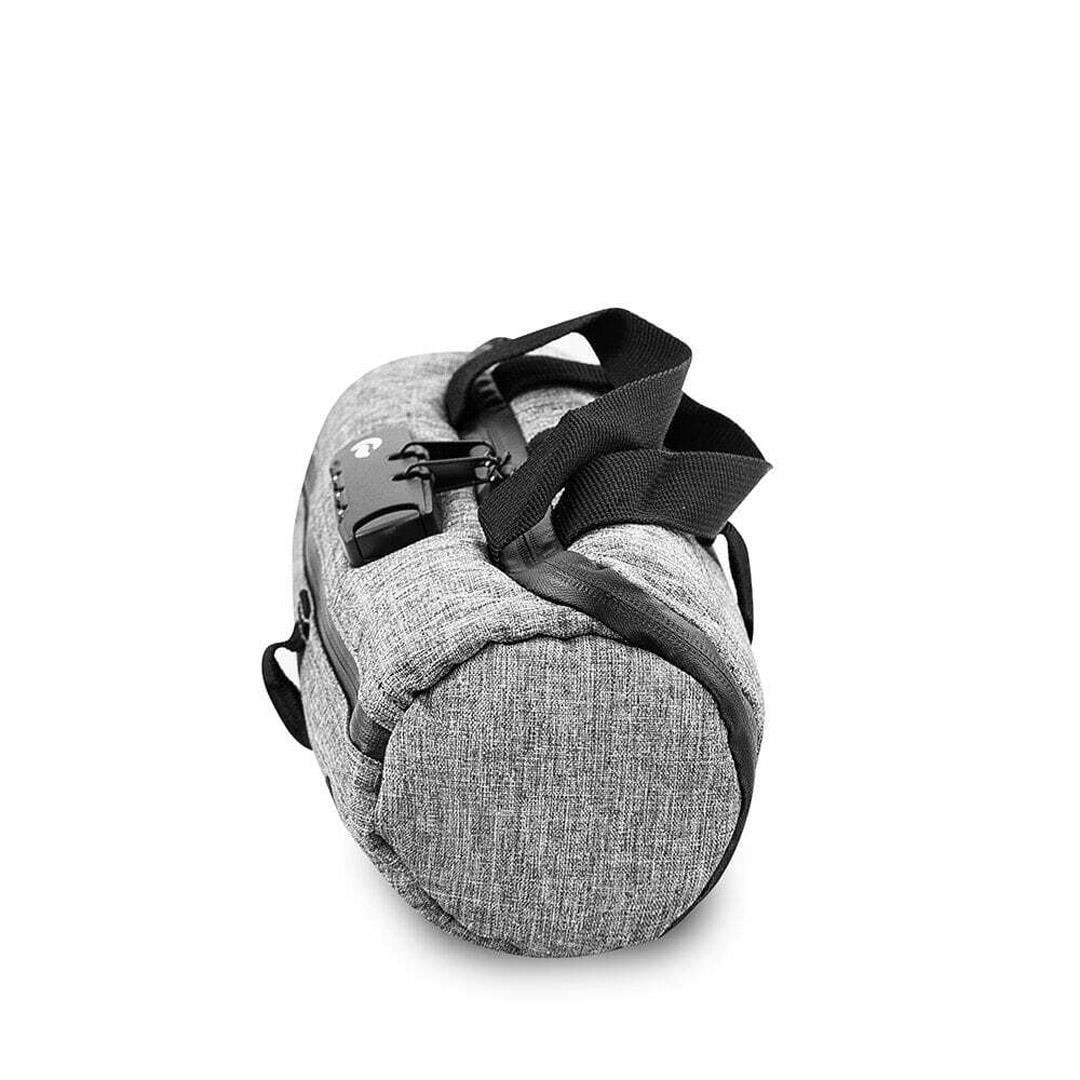 10" Skunk Duffle Tube Bag - Gray