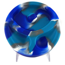 Load image into Gallery viewer, Blue Silicone Ashtray With Built-In Snuffer
