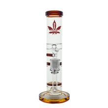 Load image into Gallery viewer, 11&quot; Aleaf Honeycomb &amp; Turbine Water Pipe - Amber
