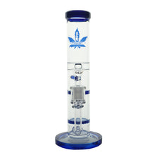 Load image into Gallery viewer, 11&quot; Aleaf Honeycomb &amp; Turbine Water Pipe - Blue

