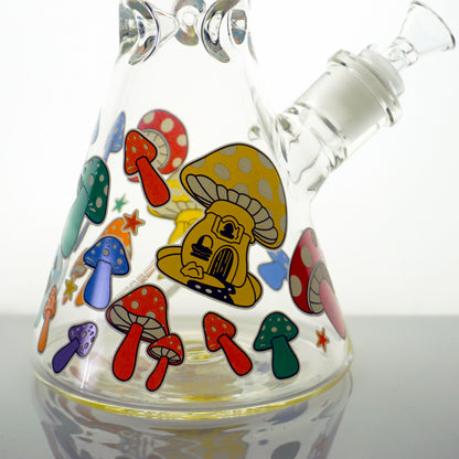 13.5" Mushroom Water Pipe