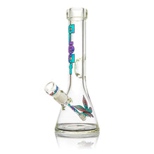 Load image into Gallery viewer, 14&quot; Aleaf Spec Head Water Pipe - Glow
