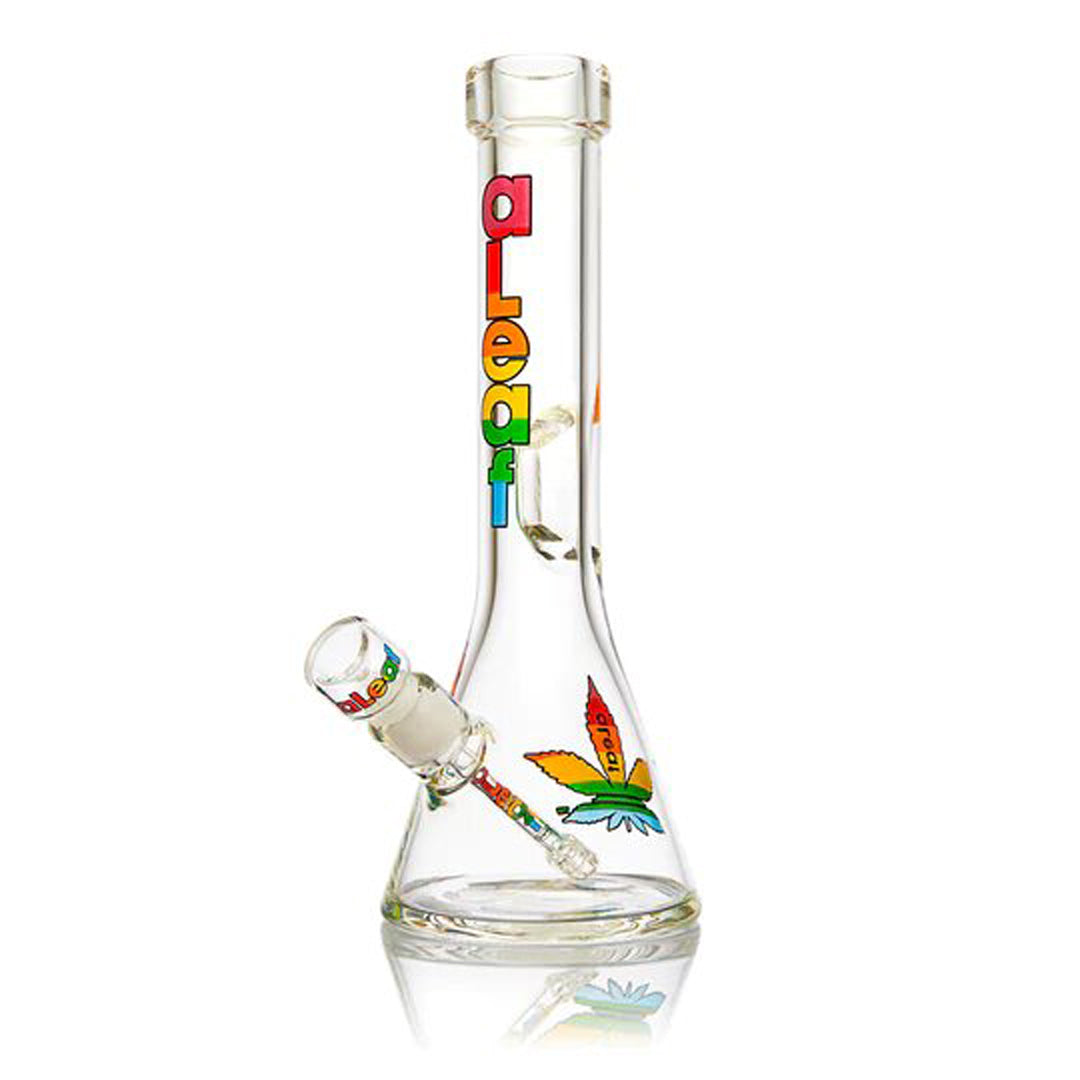 14" Aleaf Spec Head Water Pipe - Rasta