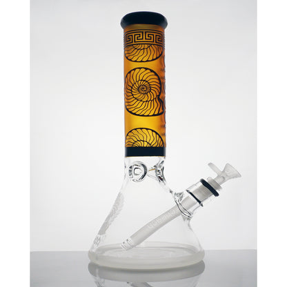 14" Cheech Fossil Water Pipe