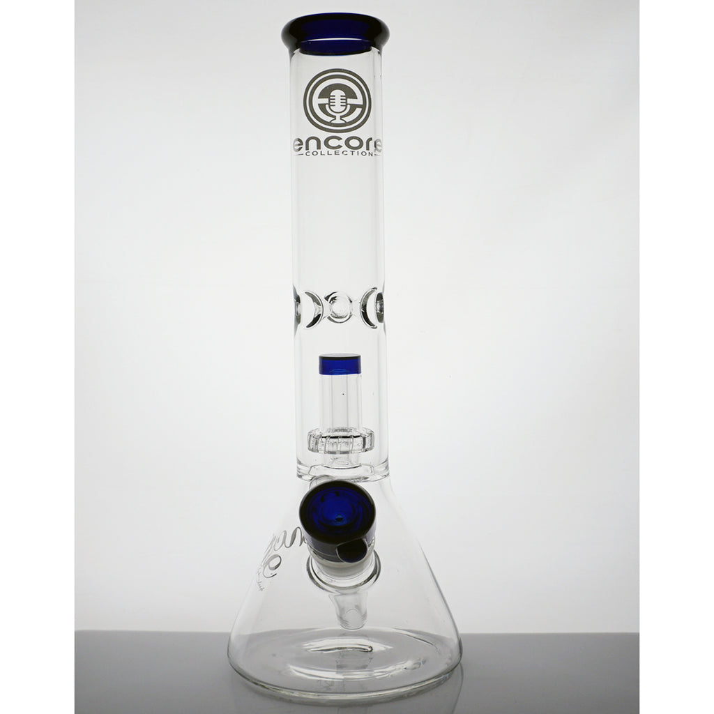 14" Encore Showerhead Water Pipe - Blue