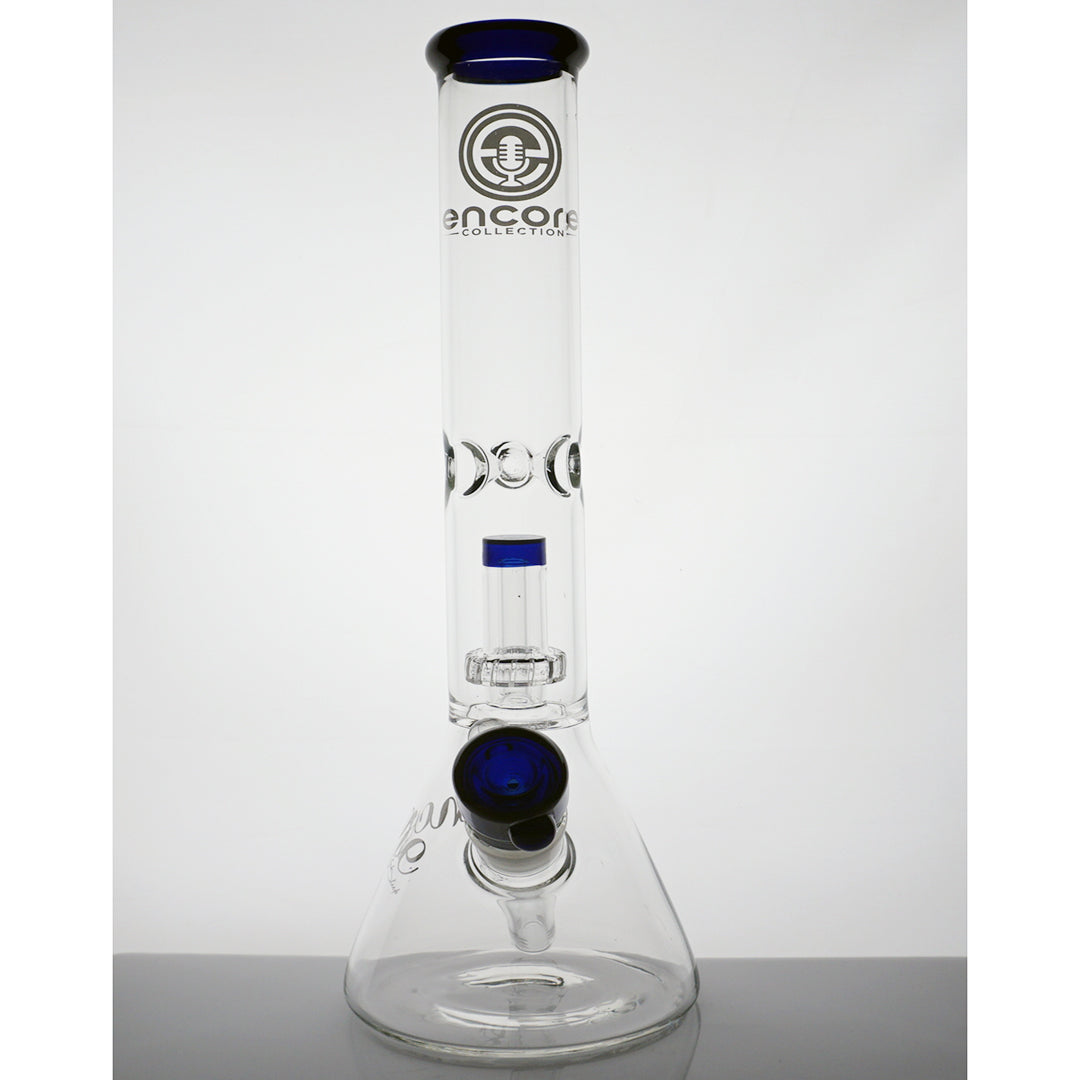 14" Encore Showerhead Water Pipe - Blue