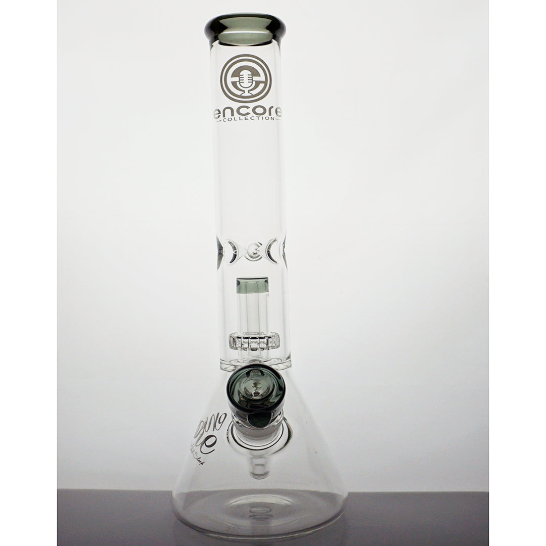 14" Encore Showerhead Water Pipe - Gray