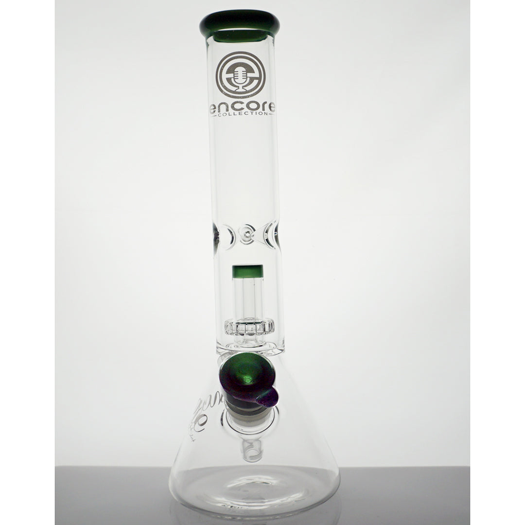 14" Encore Showerhead Water Pipe - Green