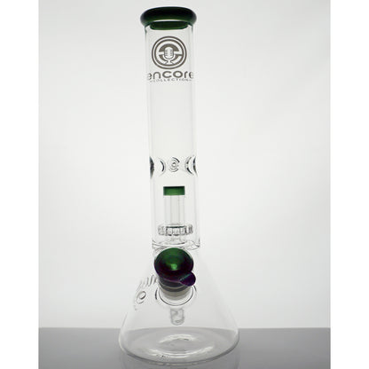 14" Encore Showerhead Water Pipe - Green