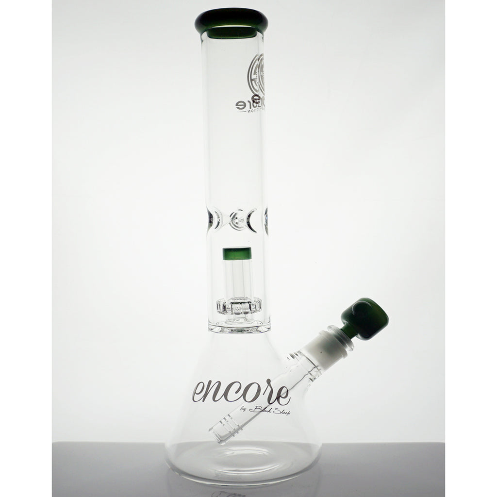 14" Encore Showerhead Water Pipe - Green