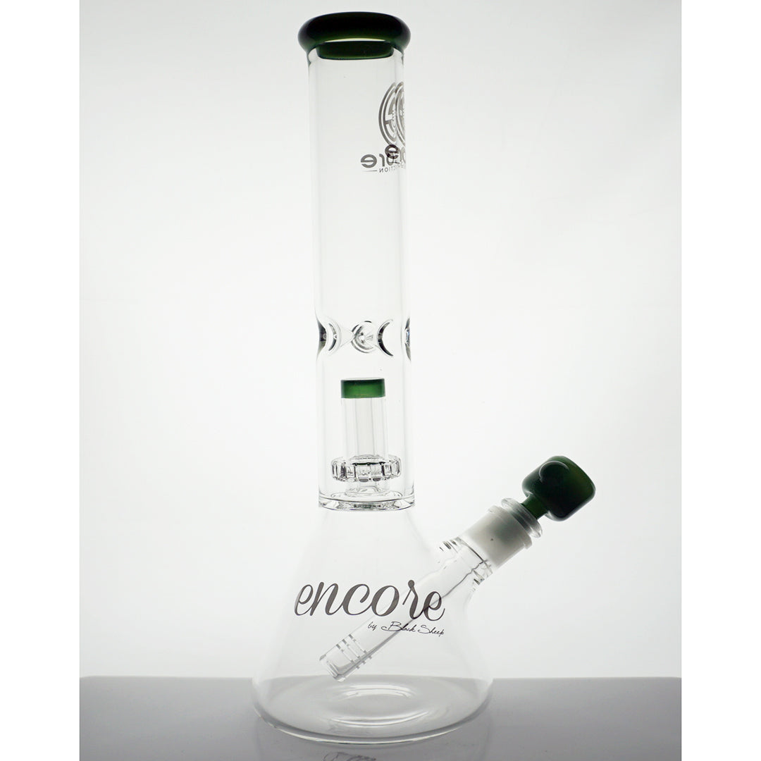 14" Encore Showerhead Water Pipe - Green