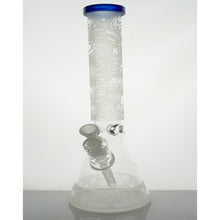 Load image into Gallery viewer, 15&quot; Legendary Etched Planets Water Pipe - Blue
