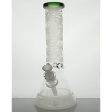 Load image into Gallery viewer, 15&quot; Legendary Etched Planets Water Pipe - Green
