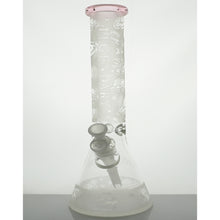 Load image into Gallery viewer, 15&quot; Legendary Etched Planets Water Pipe - Pink
