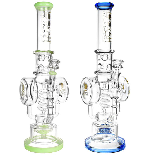 17.25" Lookah Tower Of Filtration Recycler Water Pipe