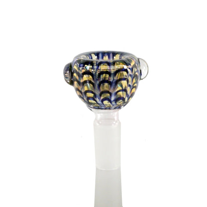 2" Fumed Wrap 'N' Rake Bowl 14mm