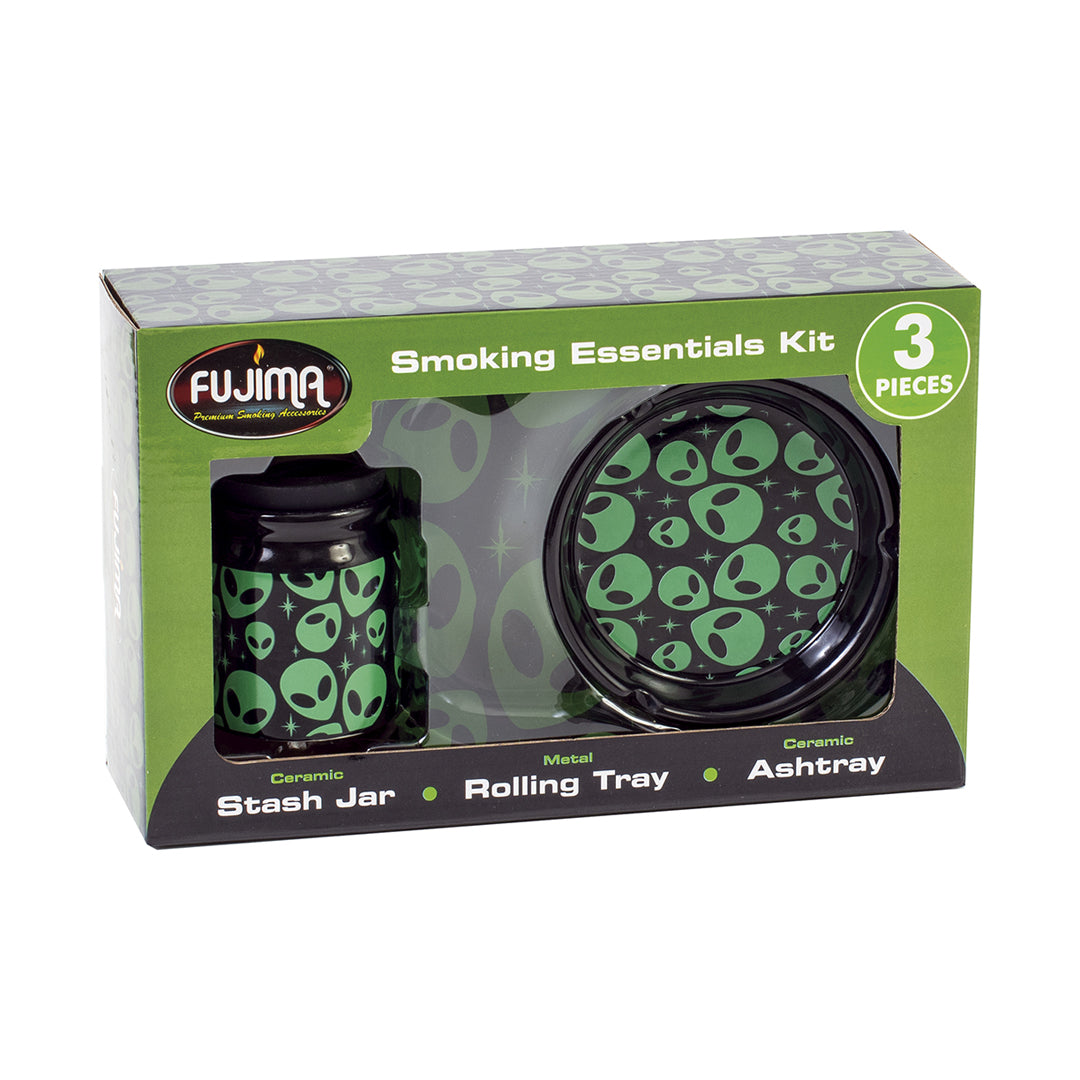3-In-1 Smoke That Shit Gift Set (Ashtray, Jar & Rolling Tray)
