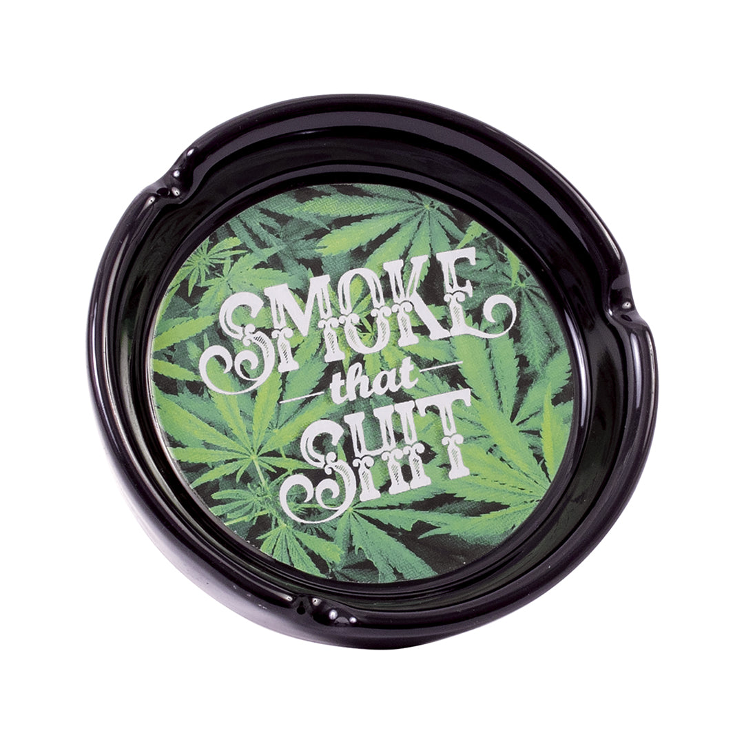 3-In-1 Smoke That Shit Gift Set (Ashtray, Jar & Rolling Tray)