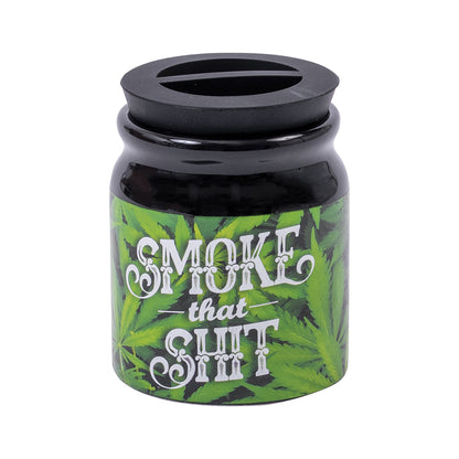 3-In-1 Smoke That Shit Gift Set (Ashtray, Jar & Rolling Tray)