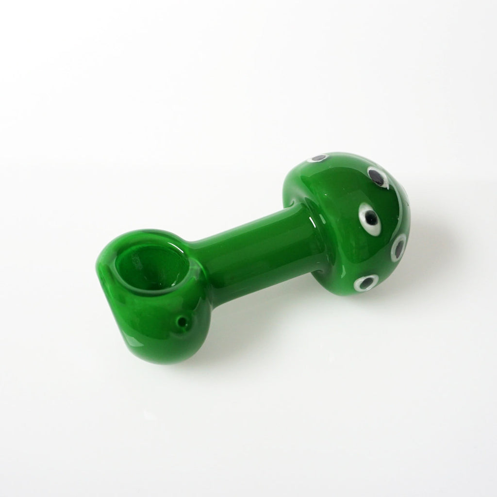 3" Mushroom Head Pipe - Green