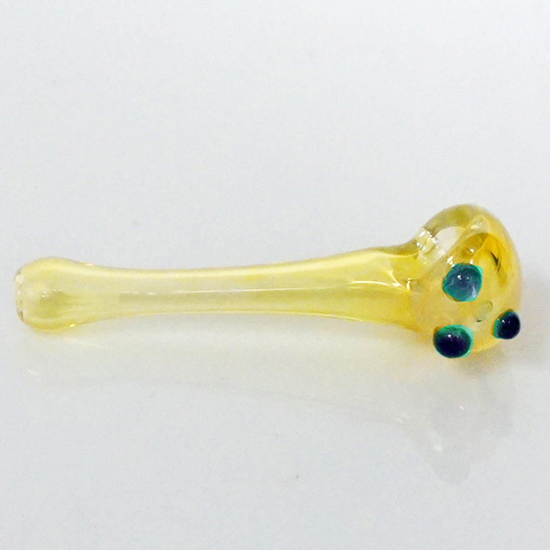 3.25" Rising Phoenix Fumed Pipe - Blue