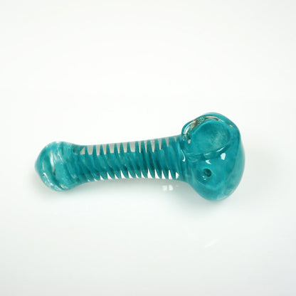 3.5" Color Spiral Pipe - Light Teal