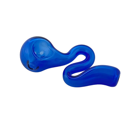 3.5" Kitchen Squiggle Pipe - Blue