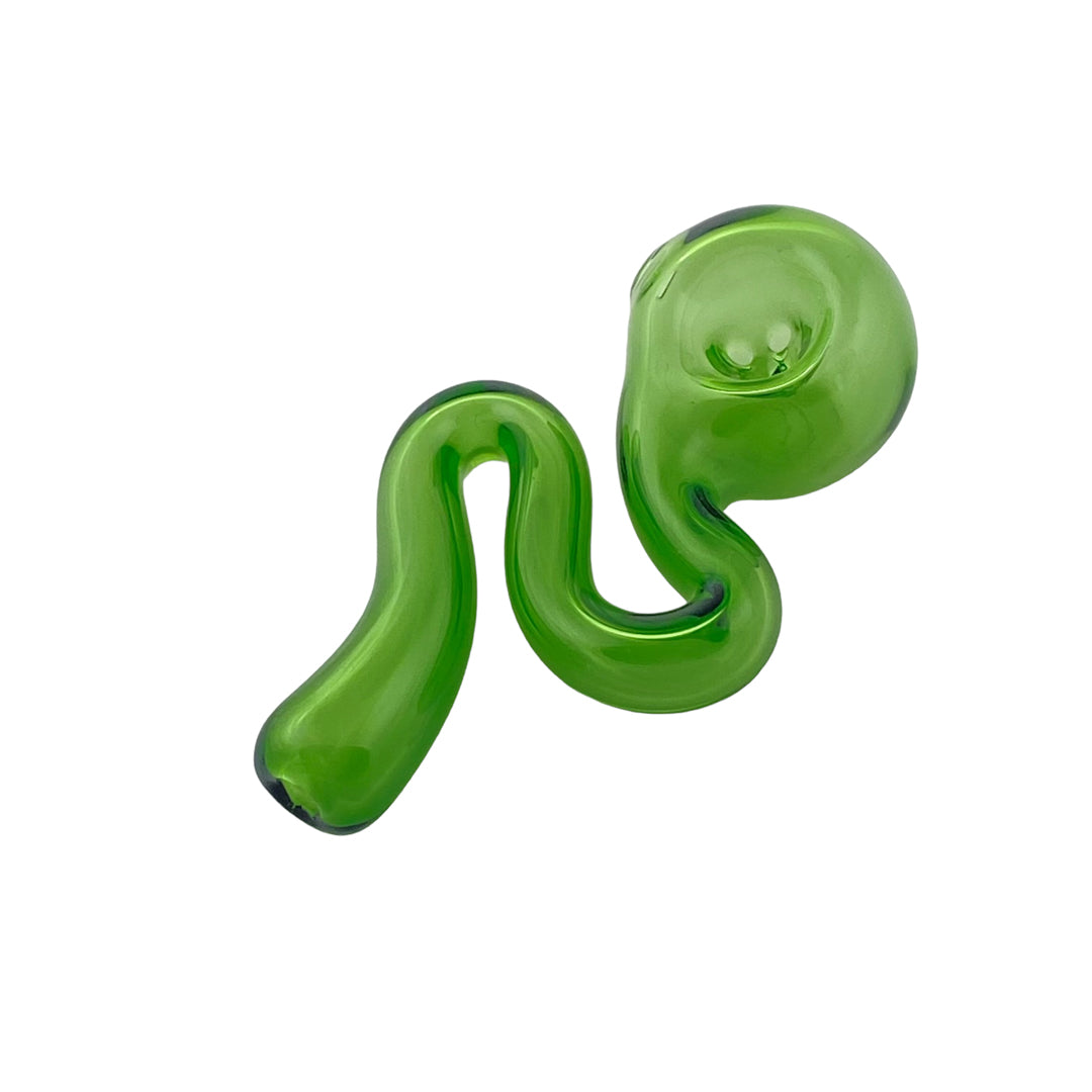 3.5" Kitchen Squiggle Pipe - Green