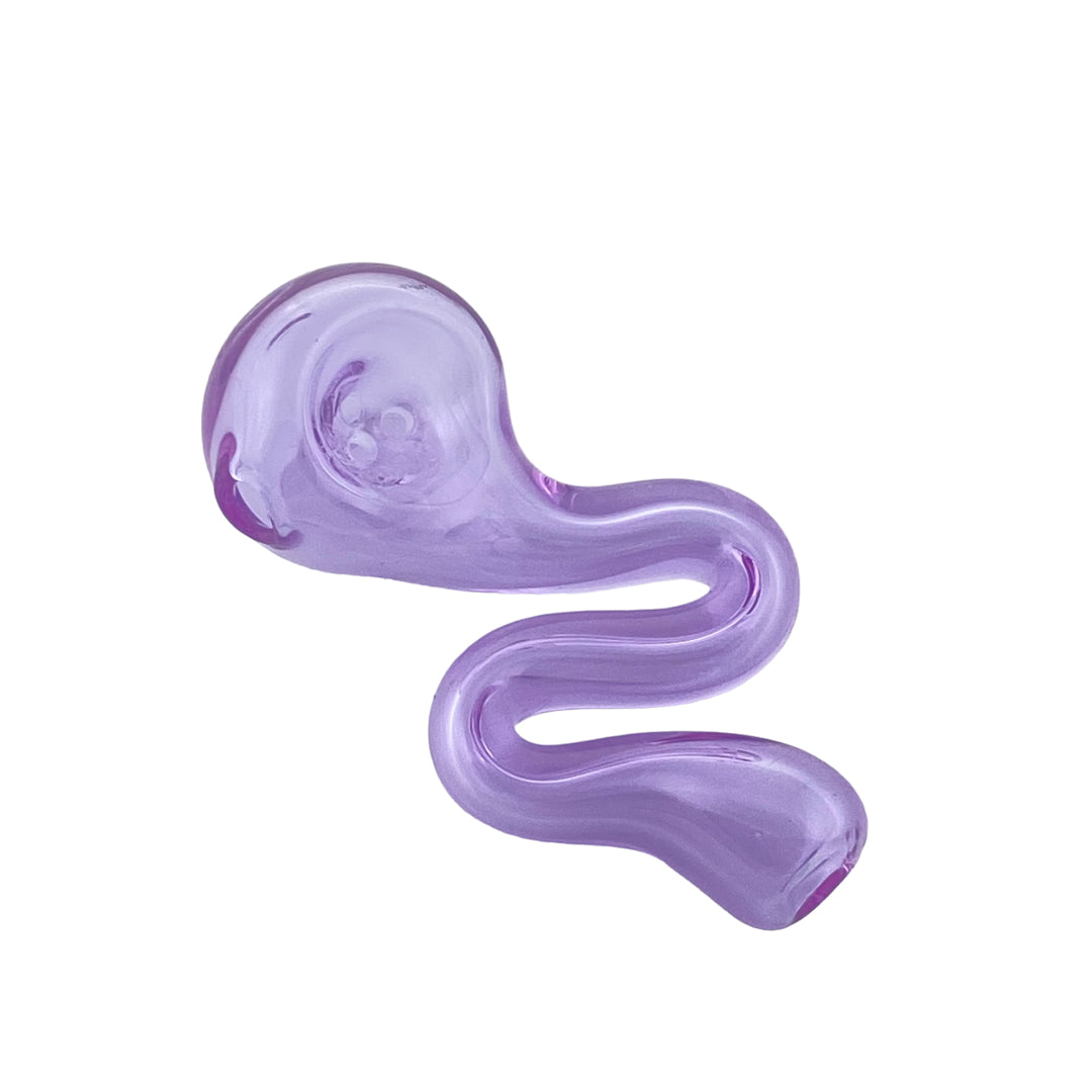 3.5" Kitchen Squiggle Pipe - Purple