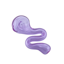 Load image into Gallery viewer, 3.5&quot; Kitchen Squiggle Pipe - Purple
