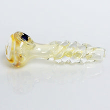 Load image into Gallery viewer, 3.75&quot; Color Swirl Twist Pipe - Amber
