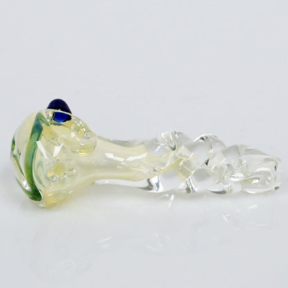 3.75" Color Swirl Twist Pipe - Green